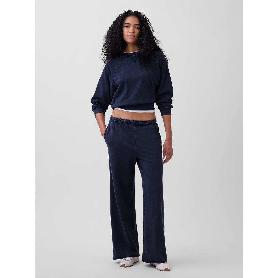 Women's Vintagesoft Terry Wide-Leg Sweatpants