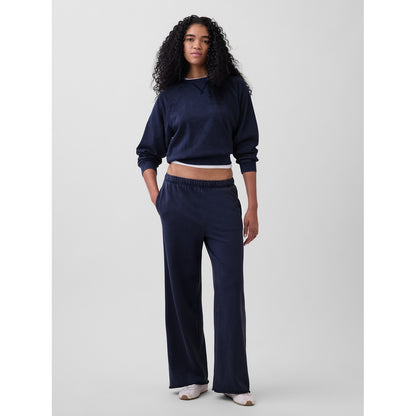 Women's Vintagesoft Terry Wide-Leg Sweatpants