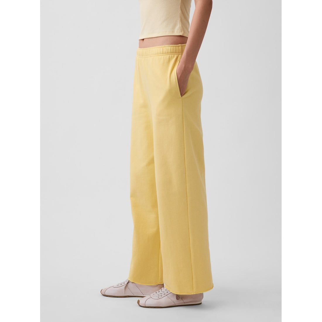 Women's Vintagesoft Terry Wide-Leg Sweatpants