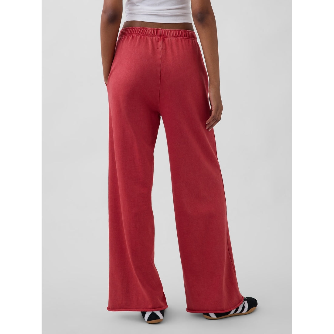 Women's Vintagesoft Terry Wide-Leg Sweatpants