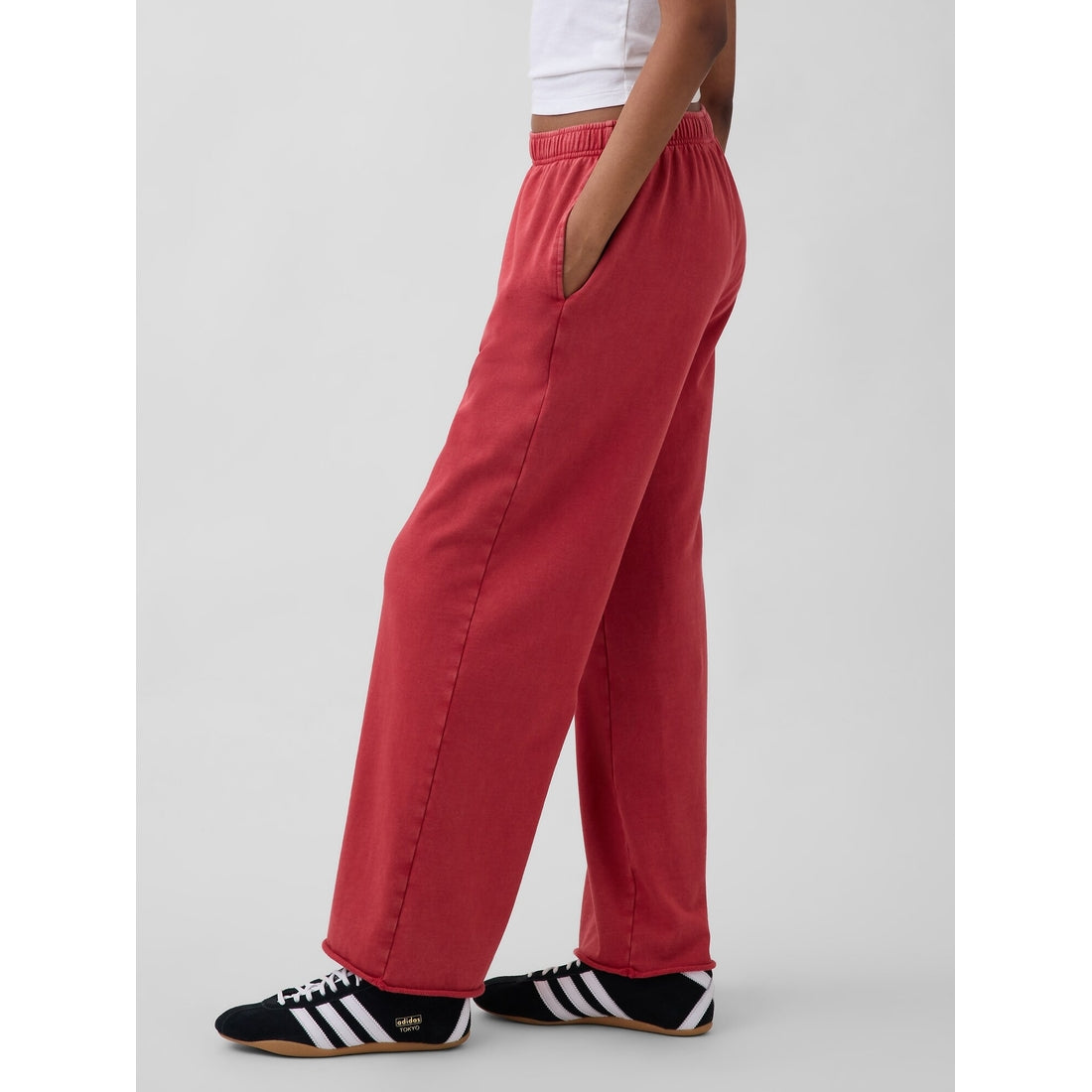 Women's Vintagesoft Terry Wide-Leg Sweatpants