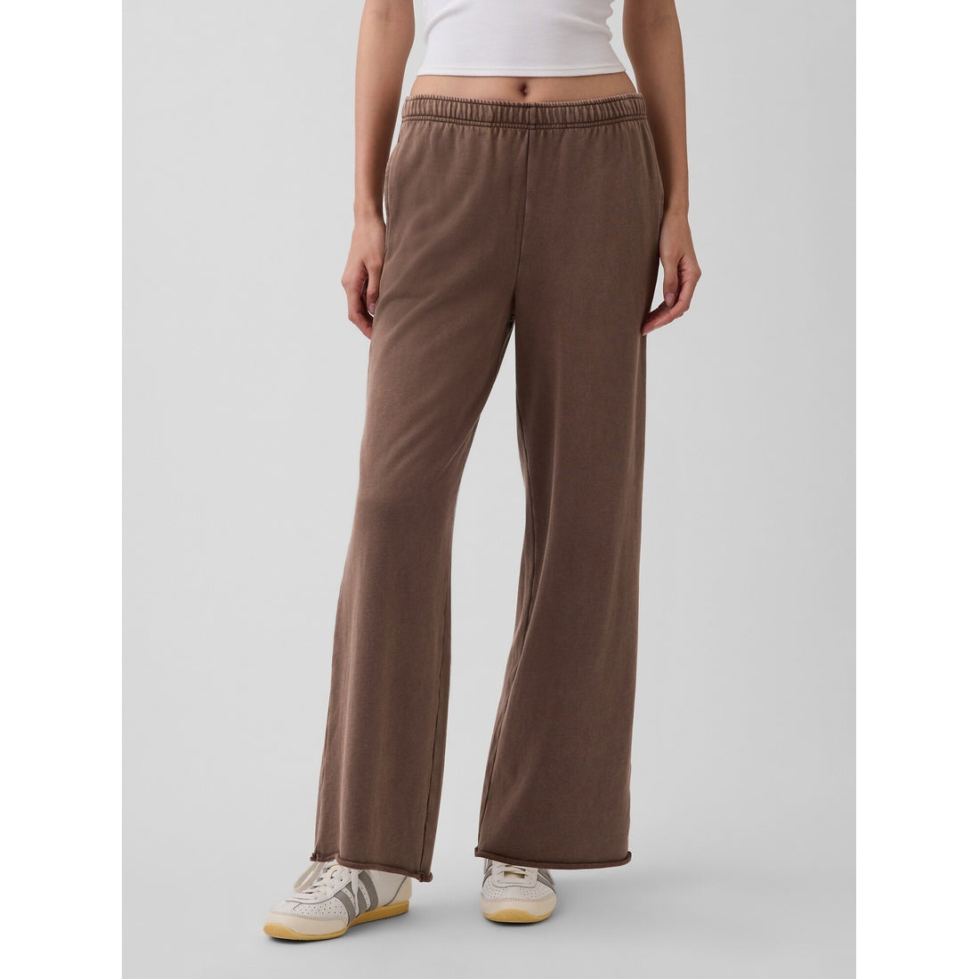 Women's Vintagesoft Terry Wide-Leg Sweatpants
