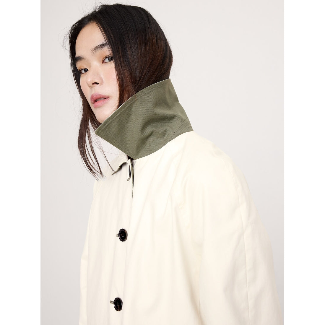 Women's Short Reversible Cotton Car Coat