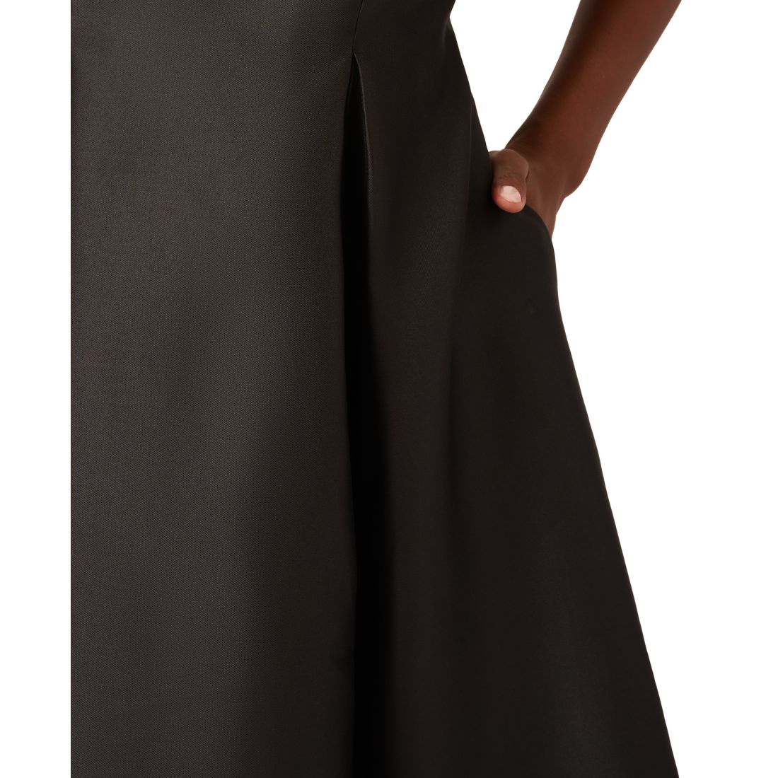 Adrianna Papell Boat-Neck A-Line Dress