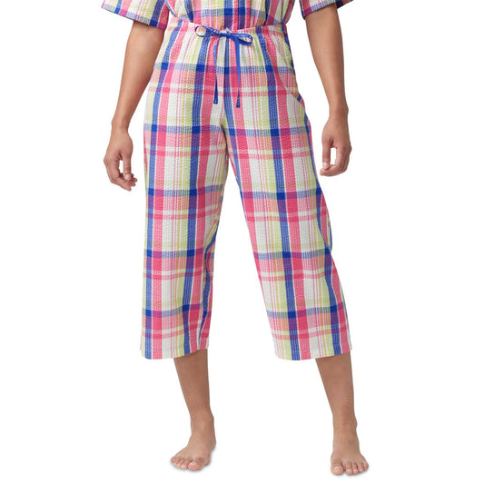 Hue Women's Seersucker Capri Pajama Pants