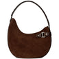 Lauren Ralph Lauren Tasha Medium Suede Shoulder Bag