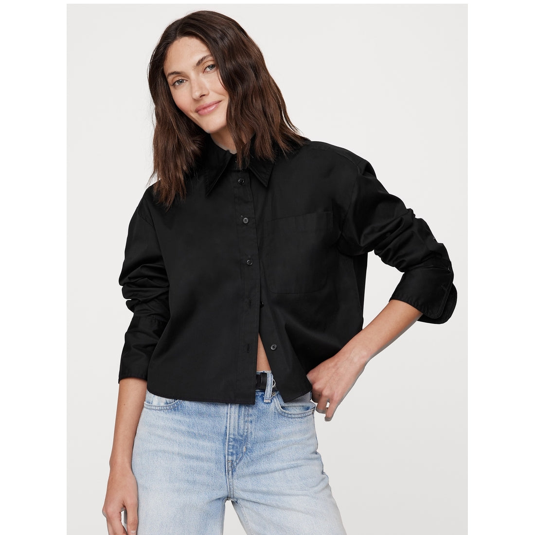 The Boxy Crop Shirt