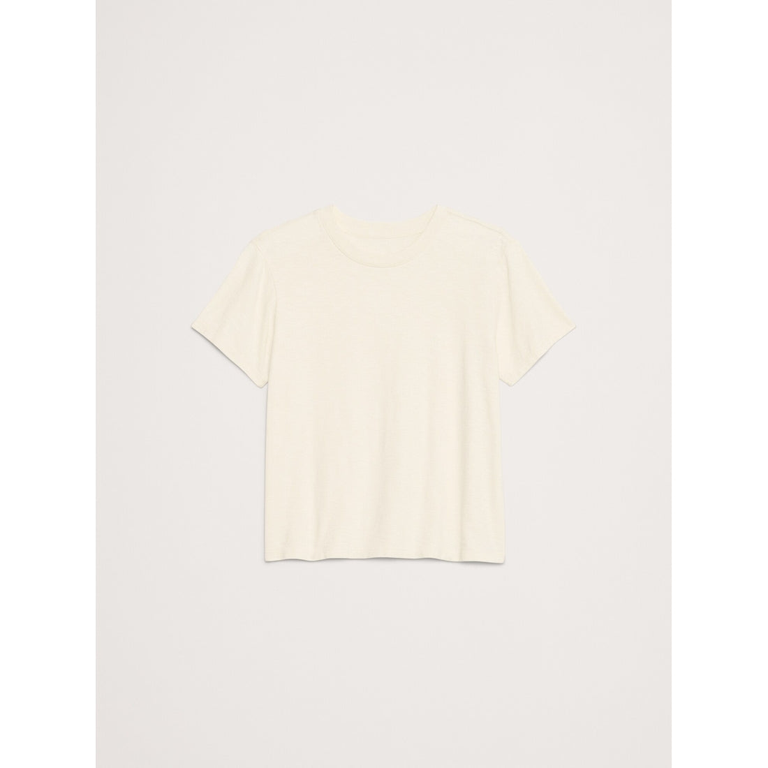 Women's Cotton Slub Crew-Neck T-Shirt