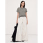 Women's Cotton Slub Crew-Neck T-Shirt