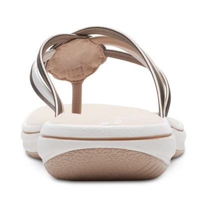 Clarks Women's Breeze Coral Thong Sandals