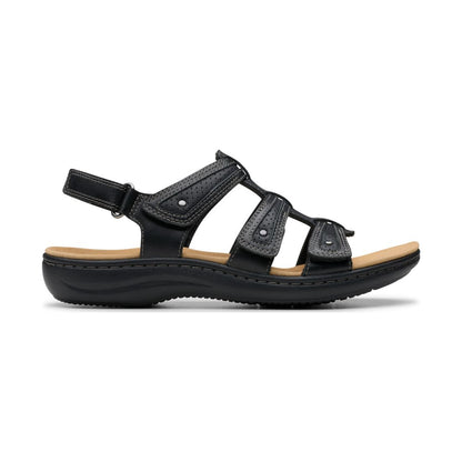 Clarks Women's Collection Laurieann Ivy Rip Tape Sandals