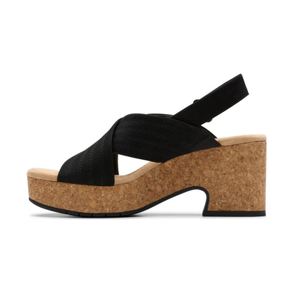 Clarks Collection Women's Nerisa West Wedge Sandals
