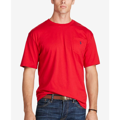 Polo Ralph Lauren Men's Big & Tall Crew-Neck Pocket T-Shirt