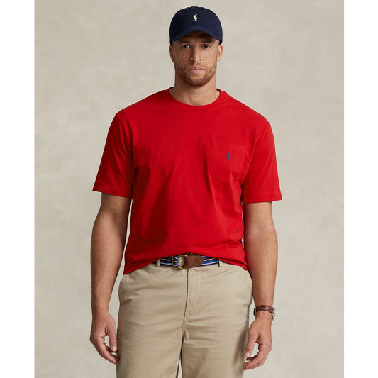 Polo Ralph Lauren Men's Big & Tall Crew-Neck Pocket T-Shirt