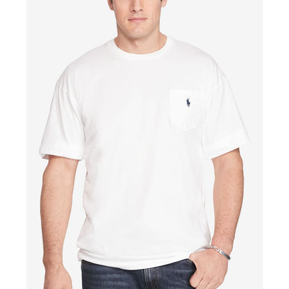Polo Ralph Lauren Men's Big & Tall Crew-Neck Pocket T-Shirt
