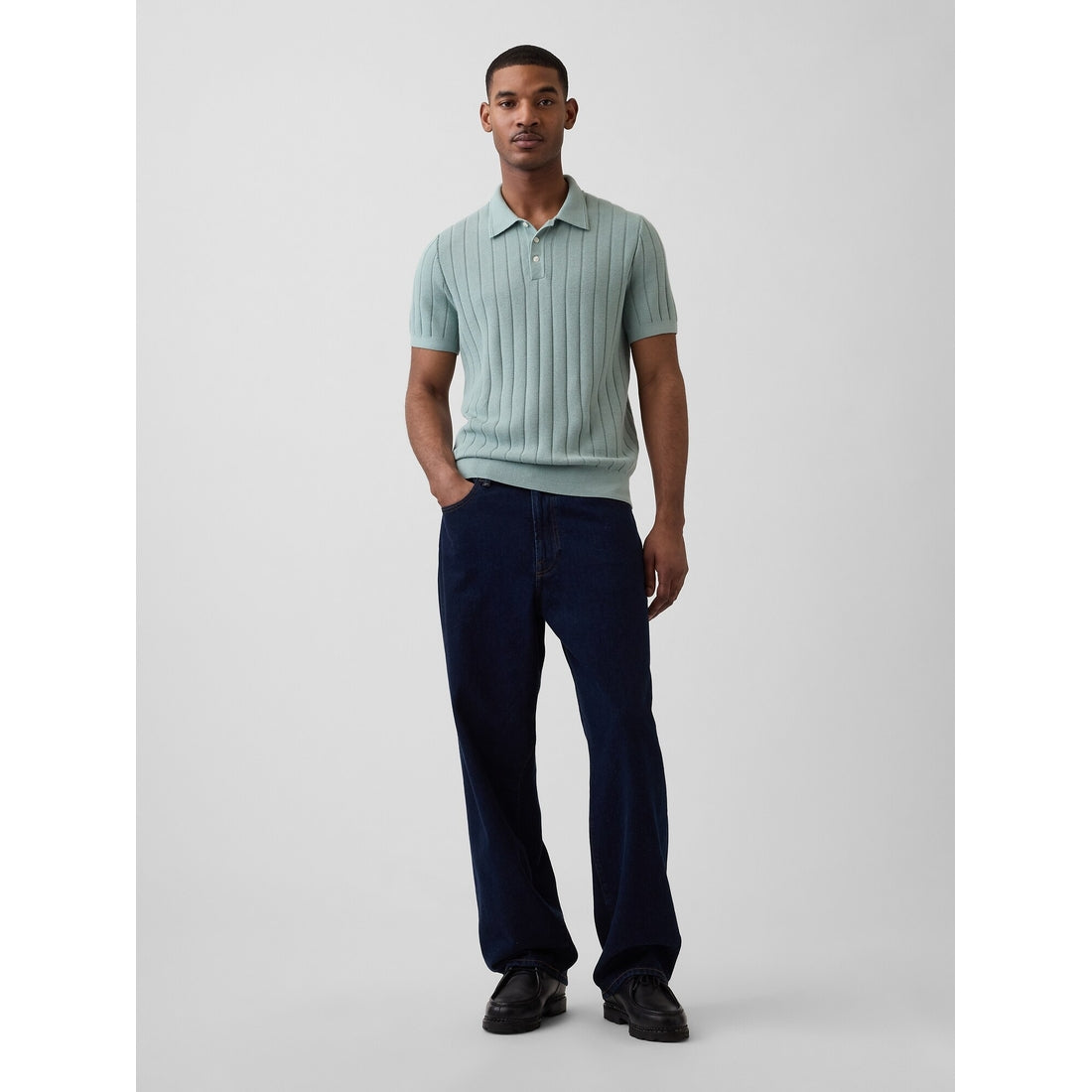 Men's Classic Polo Shirt Sweater