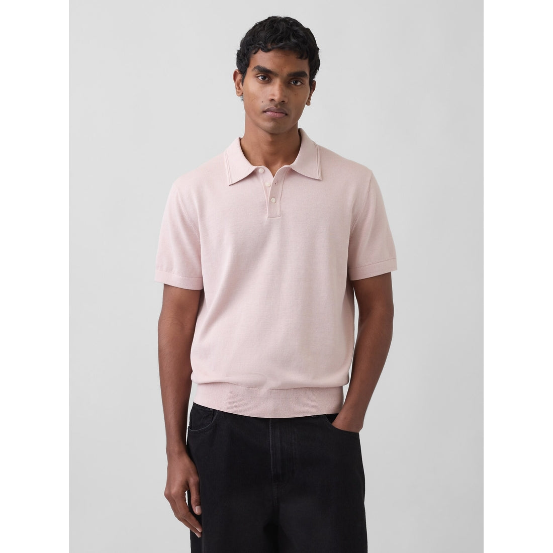 Men's Classic Polo Shirt Sweater