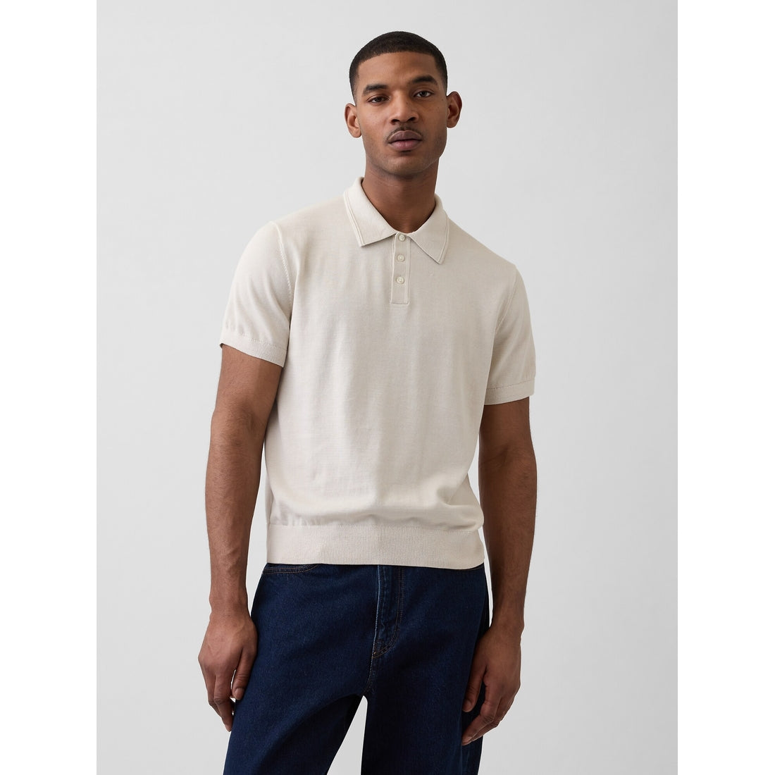 Men's Classic Polo Shirt Sweater