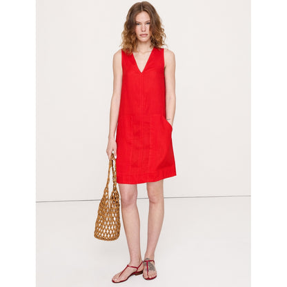 Women's Linen Shift Dress