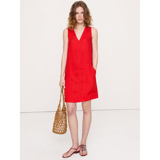 Women's Linen Shift Dress