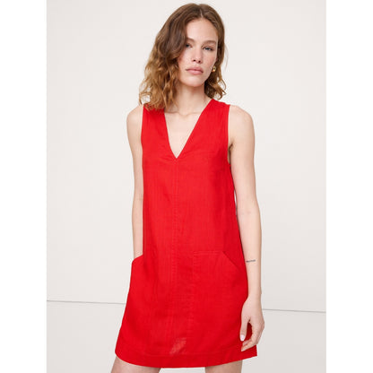 Women's Linen Shift Dress