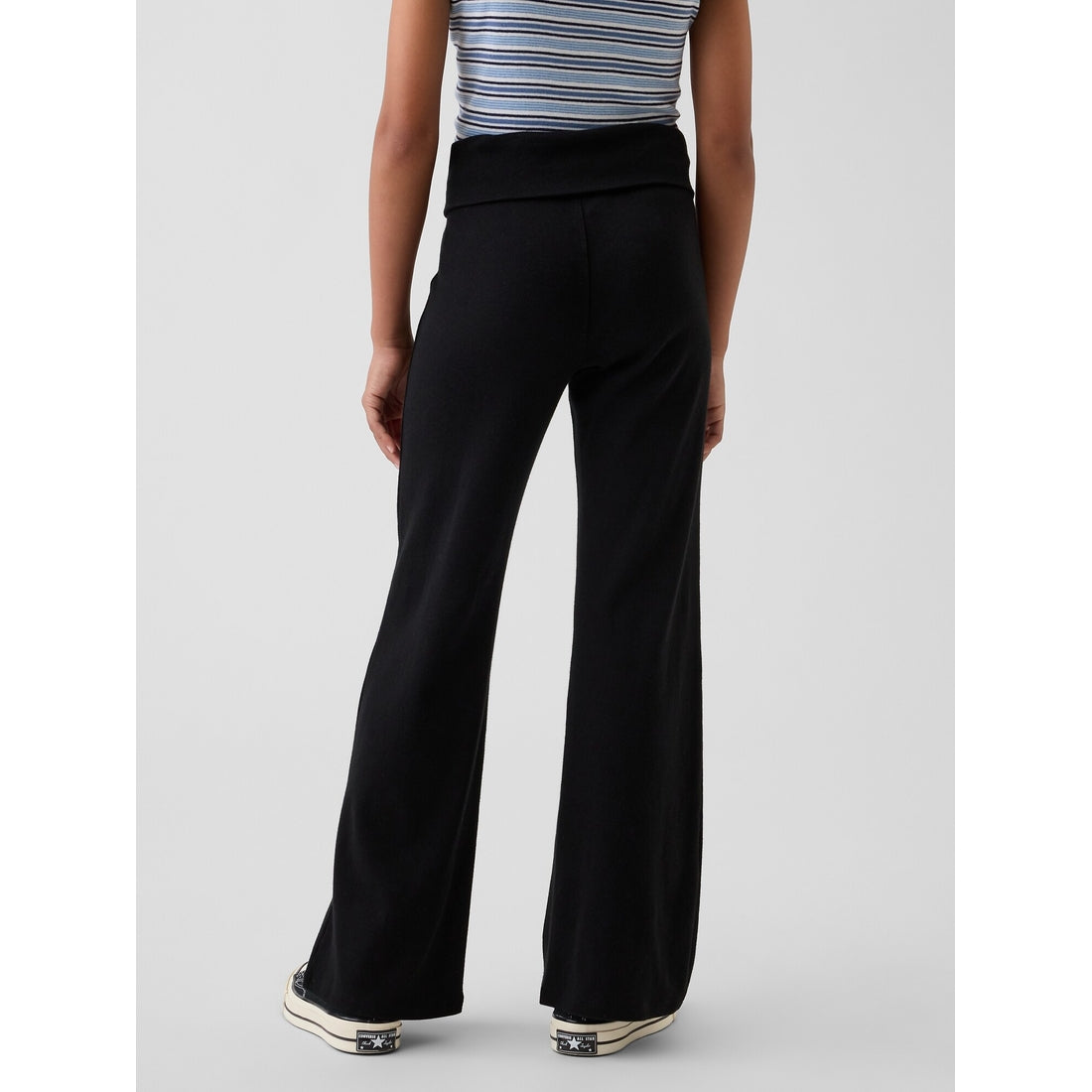 Girls' Foldover Flare Leggings