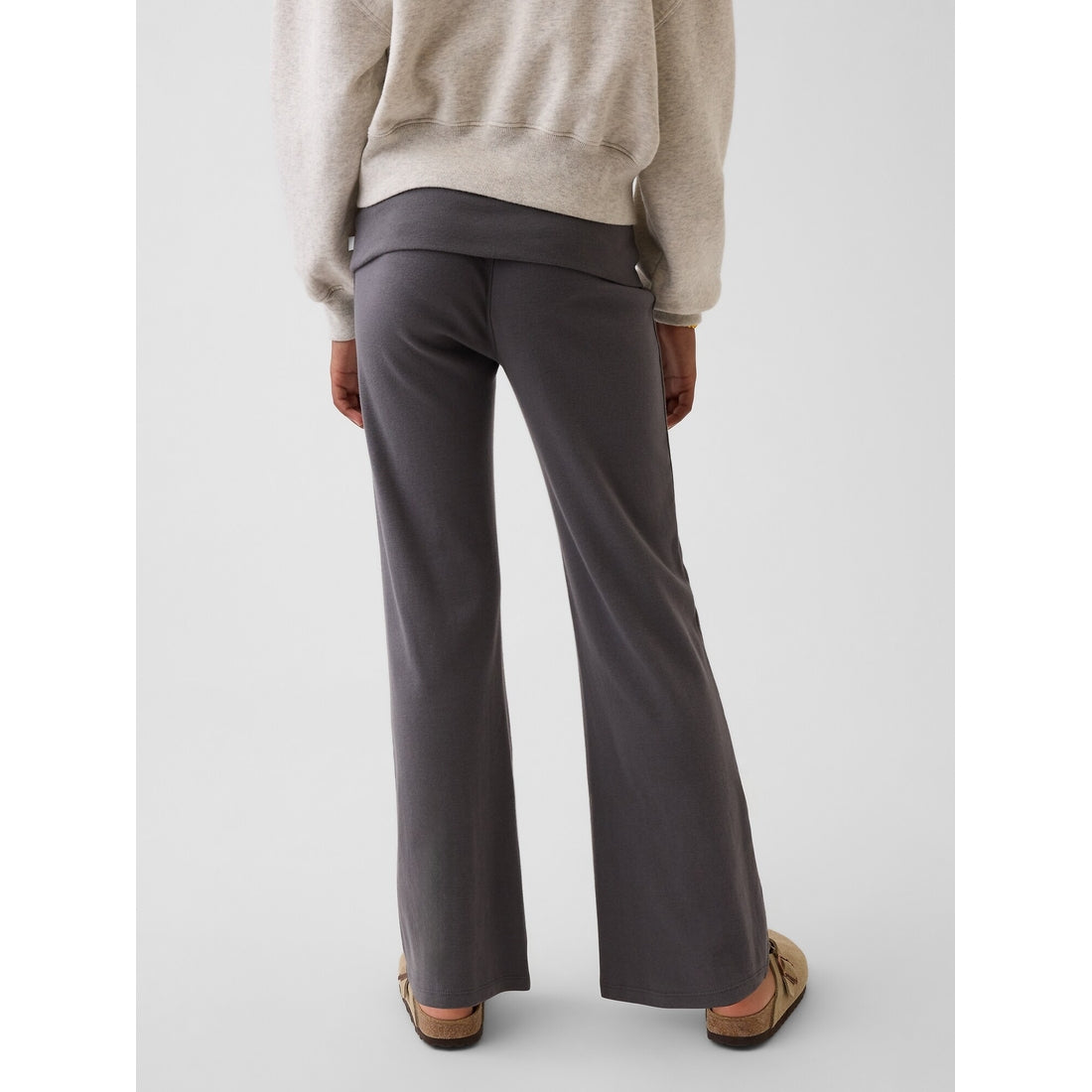 Girls' Foldover Flare Leggings