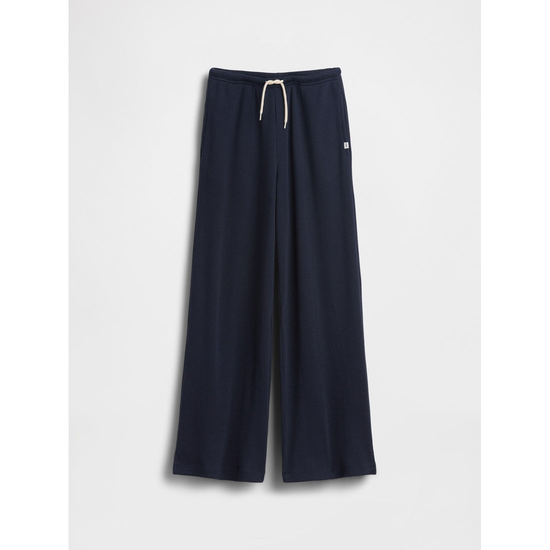 Girls' Waffle Relaxed Easy Wide-Leg Pants