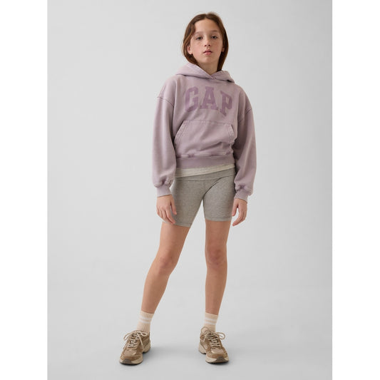 Girls' Foldover Bike Shorts