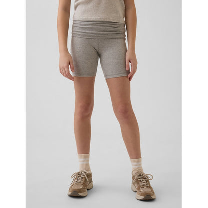 Girls' Foldover Bike Shorts