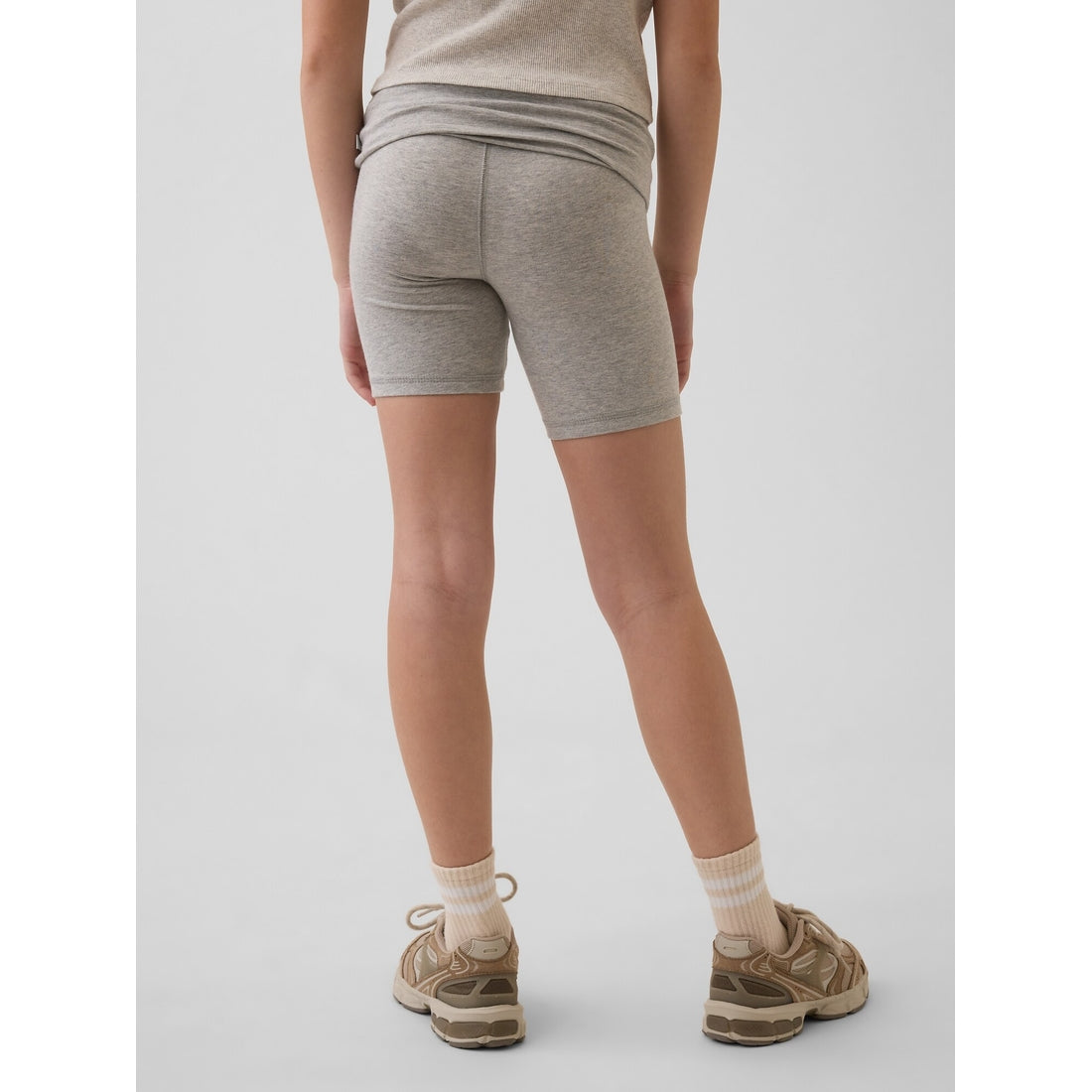 Girls' Foldover Bike Shorts