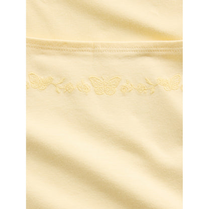 Girls' Jersey Square-Neck Dress
