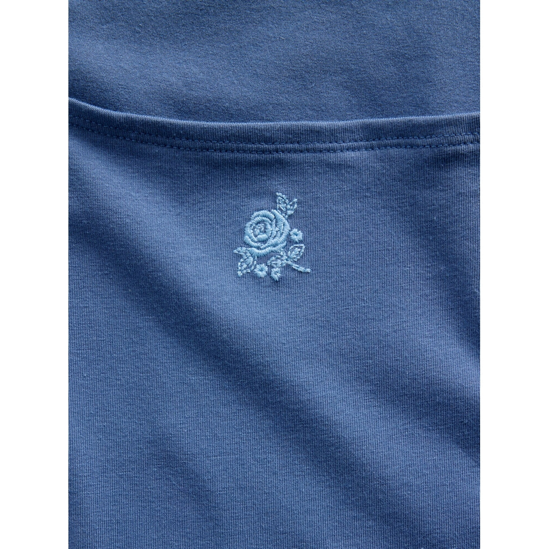 Girls' Jersey Square-Neck Dress