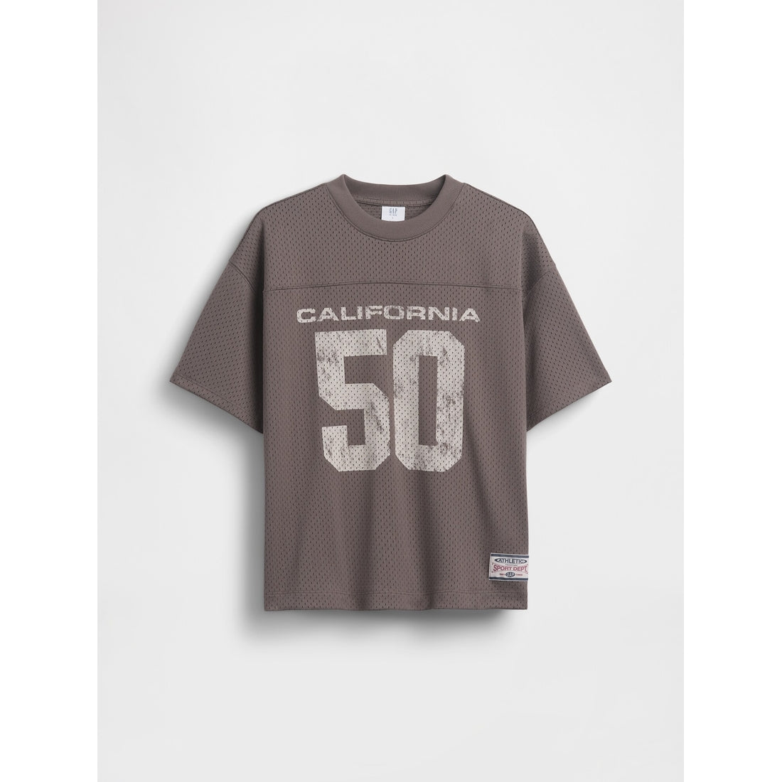 Boys' Mesh Oversized Graphic Jersey T-Shirt