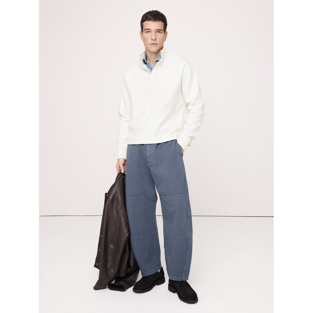 Men's Loose Barrel Pull-On Pant