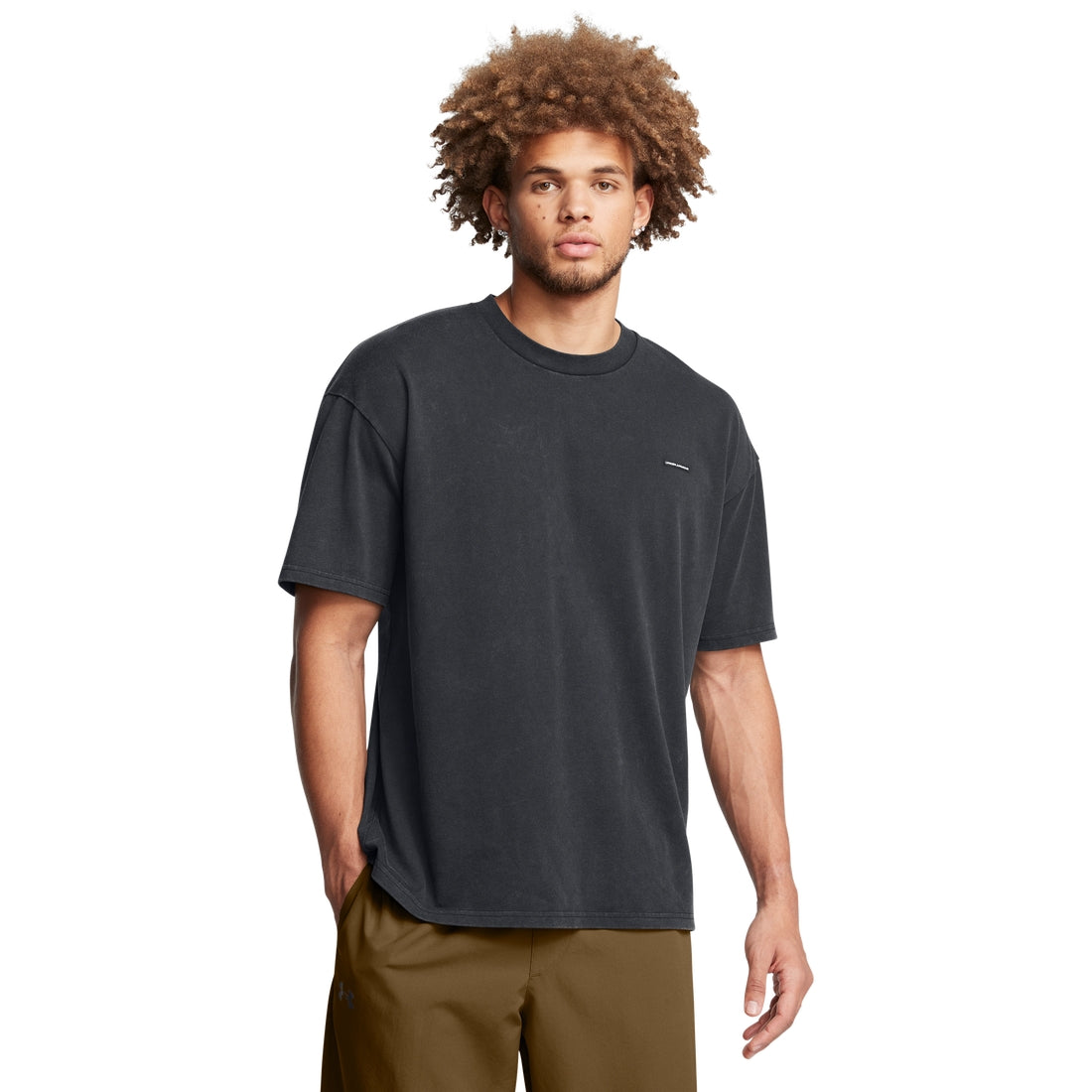 Under Armour Mens HW OS Logo T-Shirt