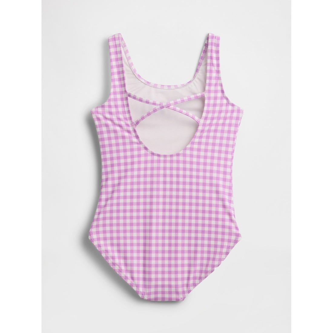 Girls' Cross-Back One-Piece Swimsuit