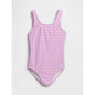 Girls' Cross-Back One-Piece Swimsuit