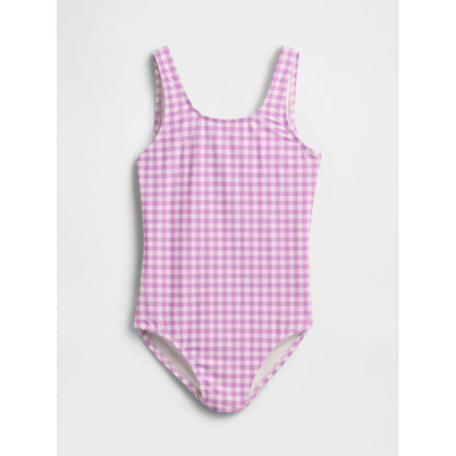 Girls' Cross-Back One-Piece Swimsuit