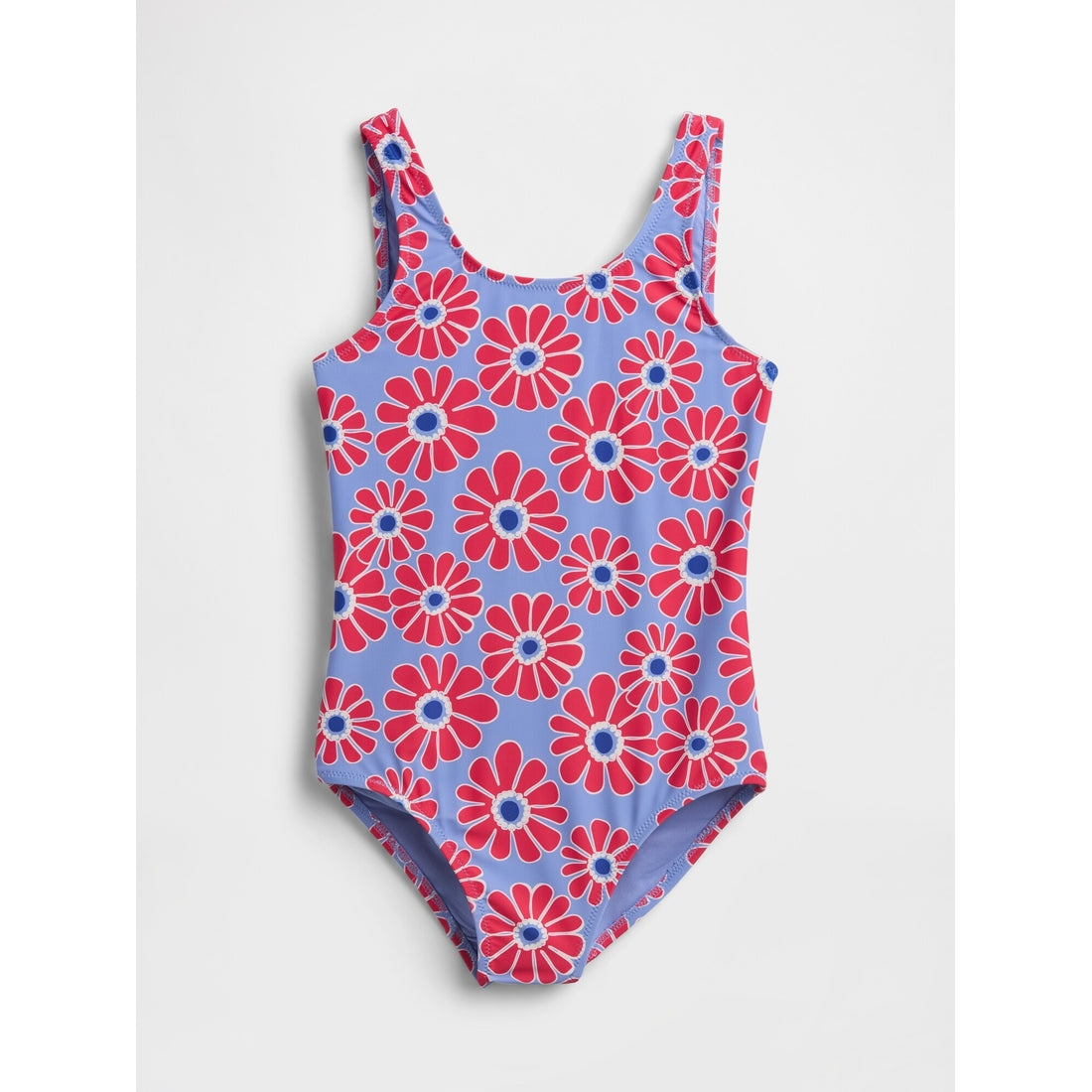 Girls' Cross-Back One-Piece Swimsuit