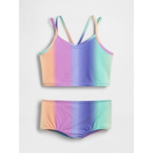 Girls' Tankini & Boy Short Swim Set