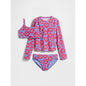 Girls' Rash Guard Swim Three-Piece