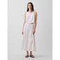 Women's Cotton Gauze Easy Tiered Maxi Skirt