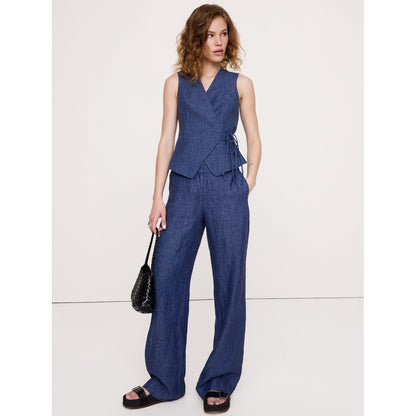 Women's The Everyday Wide-Leg Pant In Linen
