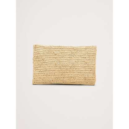 Women's Emmie Raffia Envelope Clutch By Hat Attack