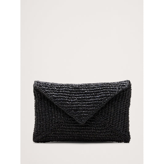 Women's Emmie Raffia Envelope Clutch By Hat Attack