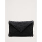 Women's Emmie Raffia Envelope Clutch By Hat Attack