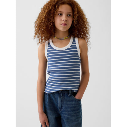 Girls' Kid Rib Scoop Tank Top