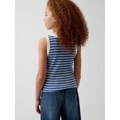 Girls' Kid Rib Scoop Tank Top