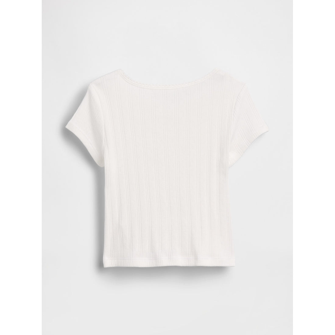 Toddler & Pointelle Rib T-Shirt